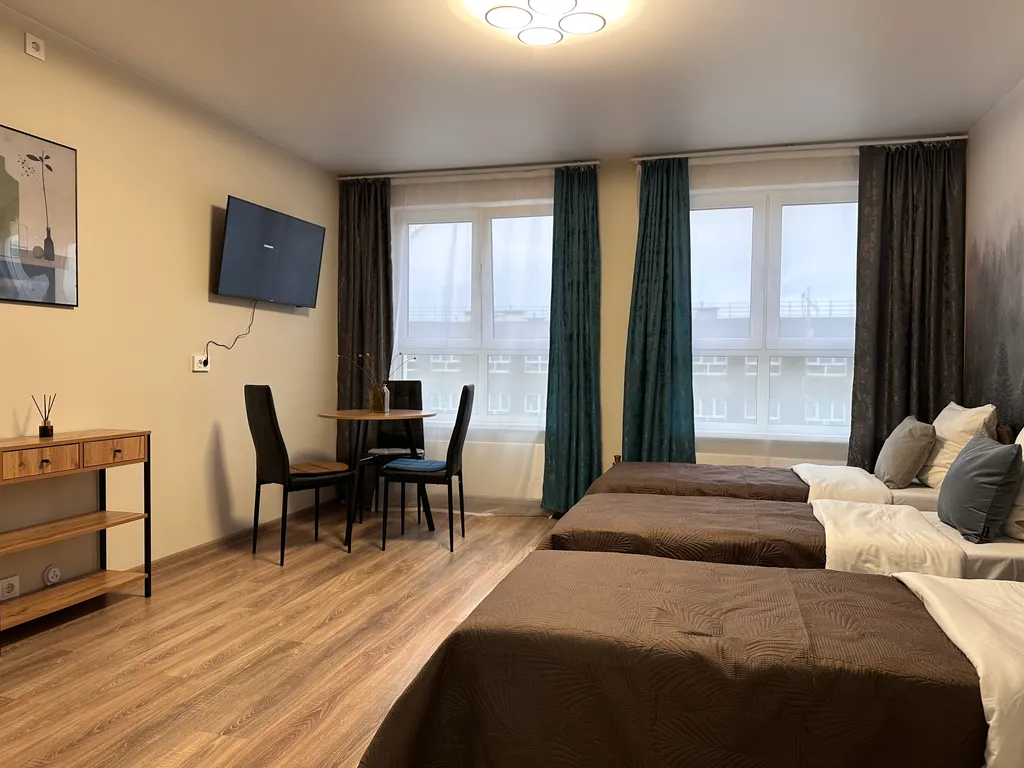 Квартира Студия с тремя раздельными кроватями — аренда посуточно в Красногорск