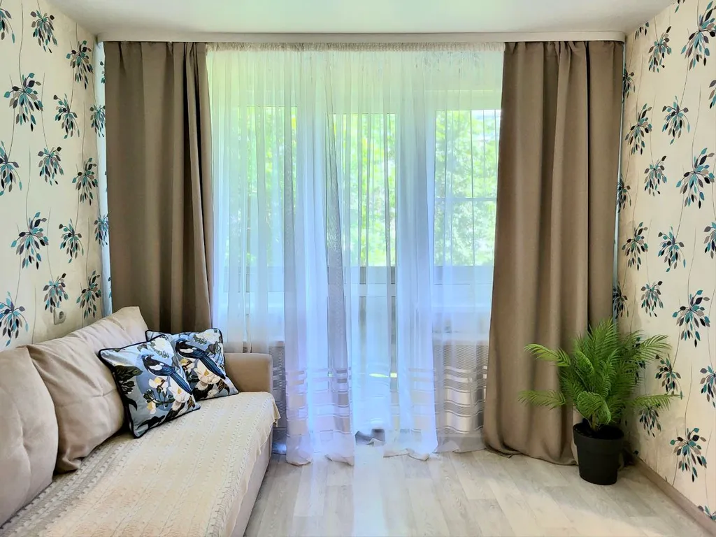 Двухкомнатные апартаменты с балконом Sinyaya ptichka