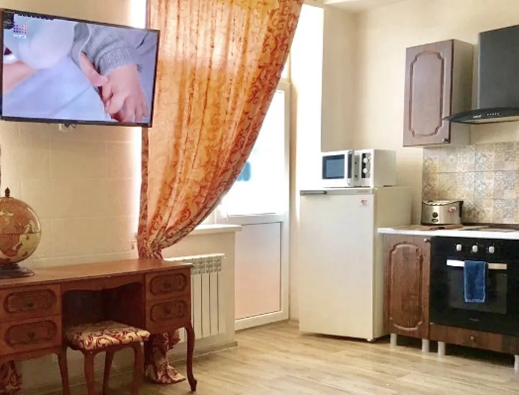 Уютная студия 50м до пляжа, 1 линия