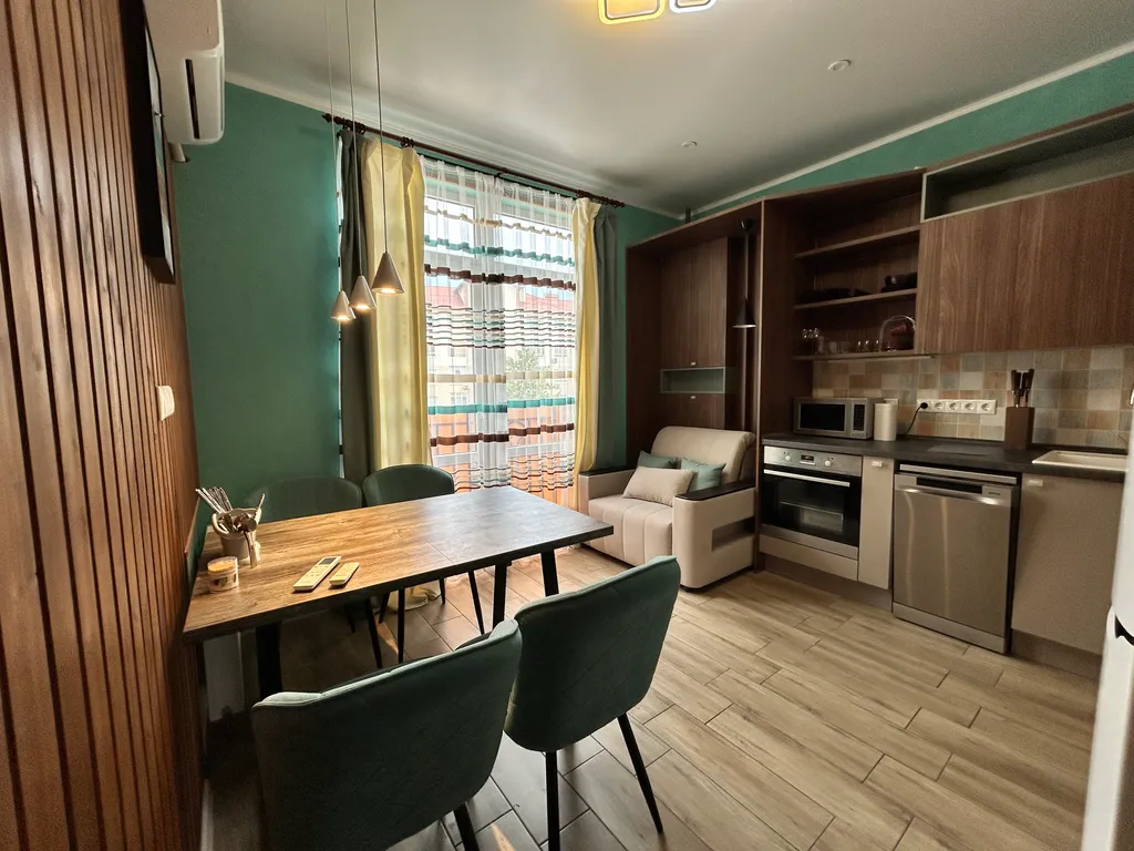 Квартира Квартира Отличная двушка с боковым видом на море — Геленджик