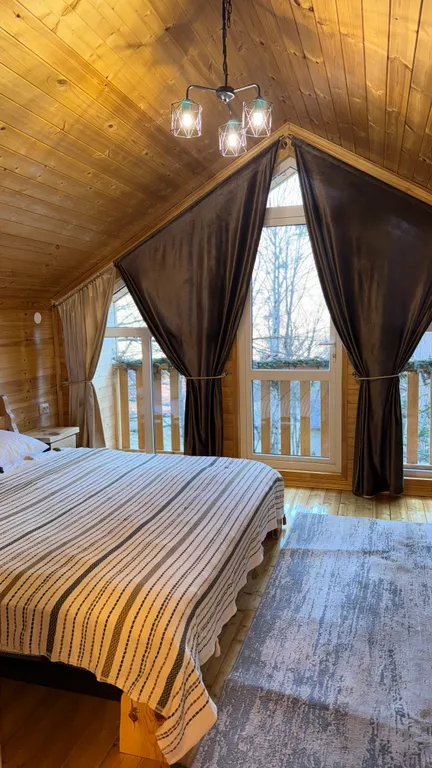 Двухэтажный коттедж в горах Карачаево-Черкесии