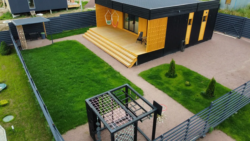 Коттедж Дом отдыха с сауной на горке — Иваново (Ленинградская область)