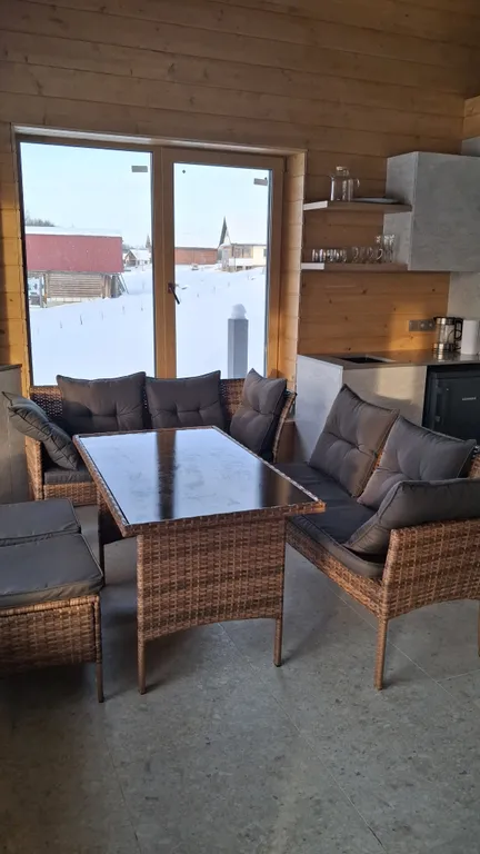 Современный дом на берегу озера в национальном парке Браславские озера