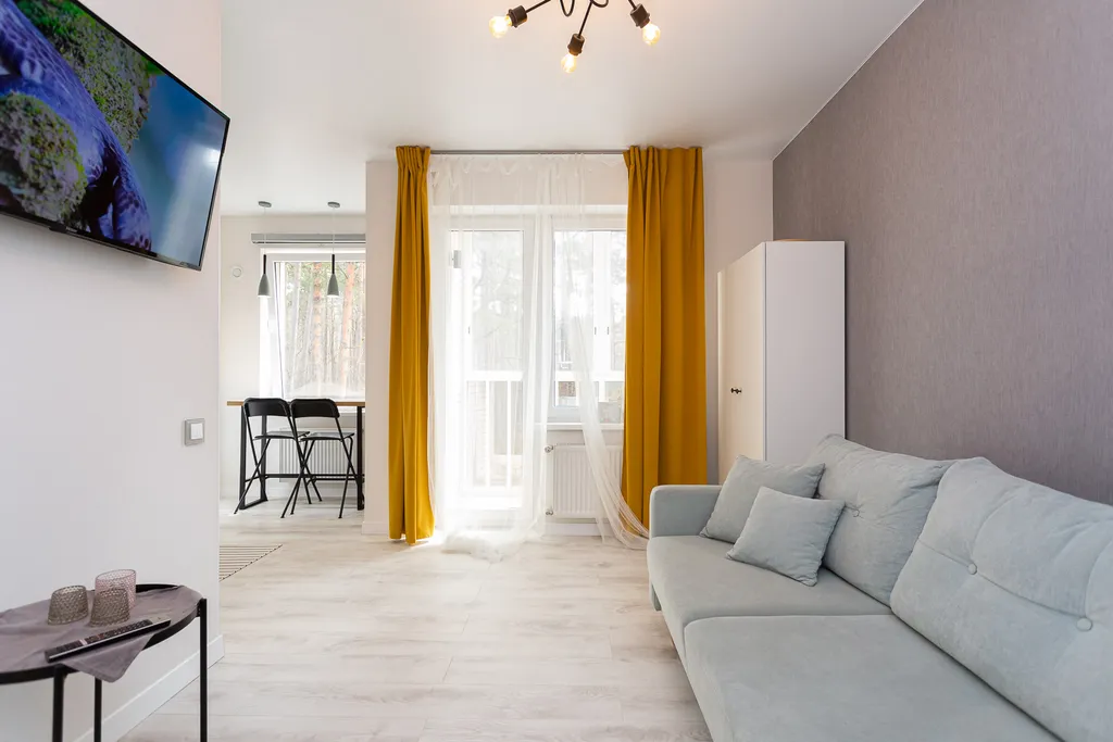 Квартира Квартира Silent lake studio apartment с видом на сосновый бор — Светлогорск