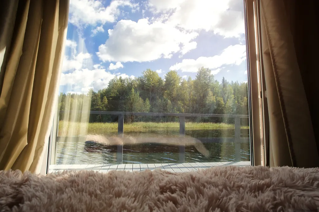 Уютный дом в уединенном месте в шхерах Ладоги