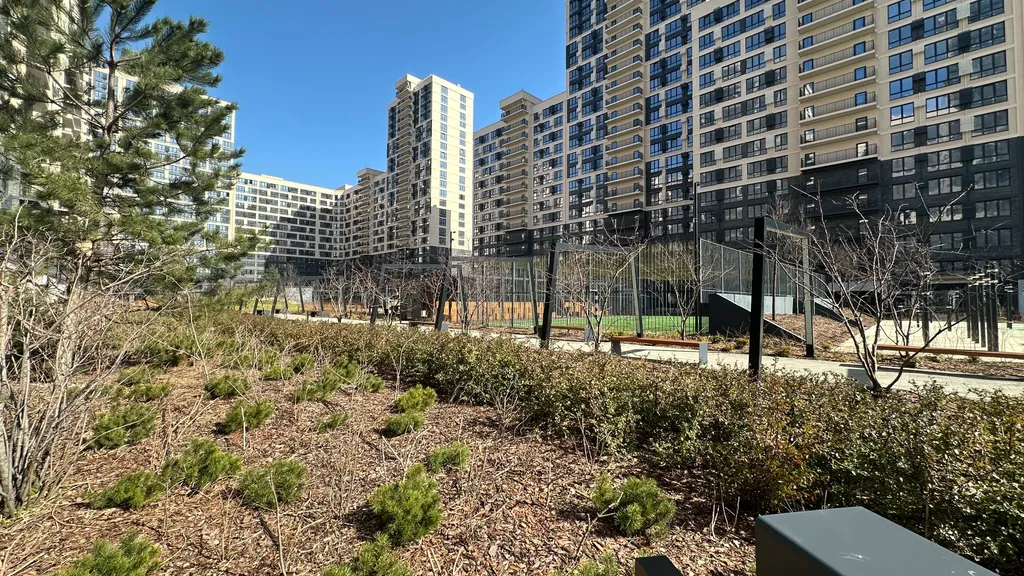 Квартира Квартира Уютная студия с панорамным видом на реку Кубань — Краснодар