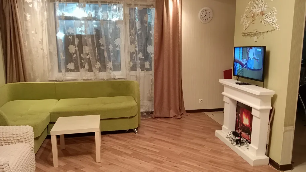 Уютная просторная светлая чистая двухкомнатная квартирка