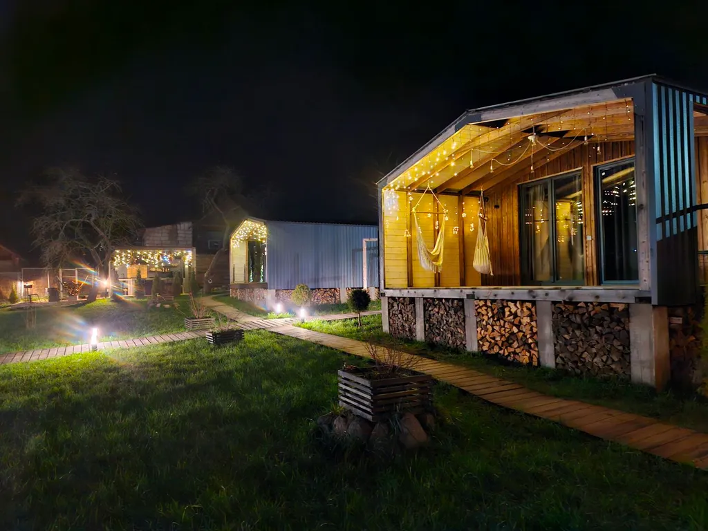 Дом с сибирским банным чаном