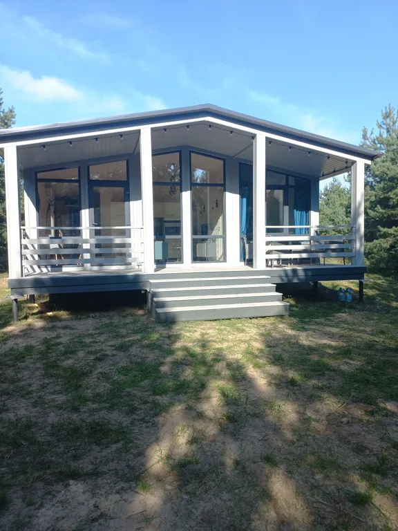 Домик-шале в лесу