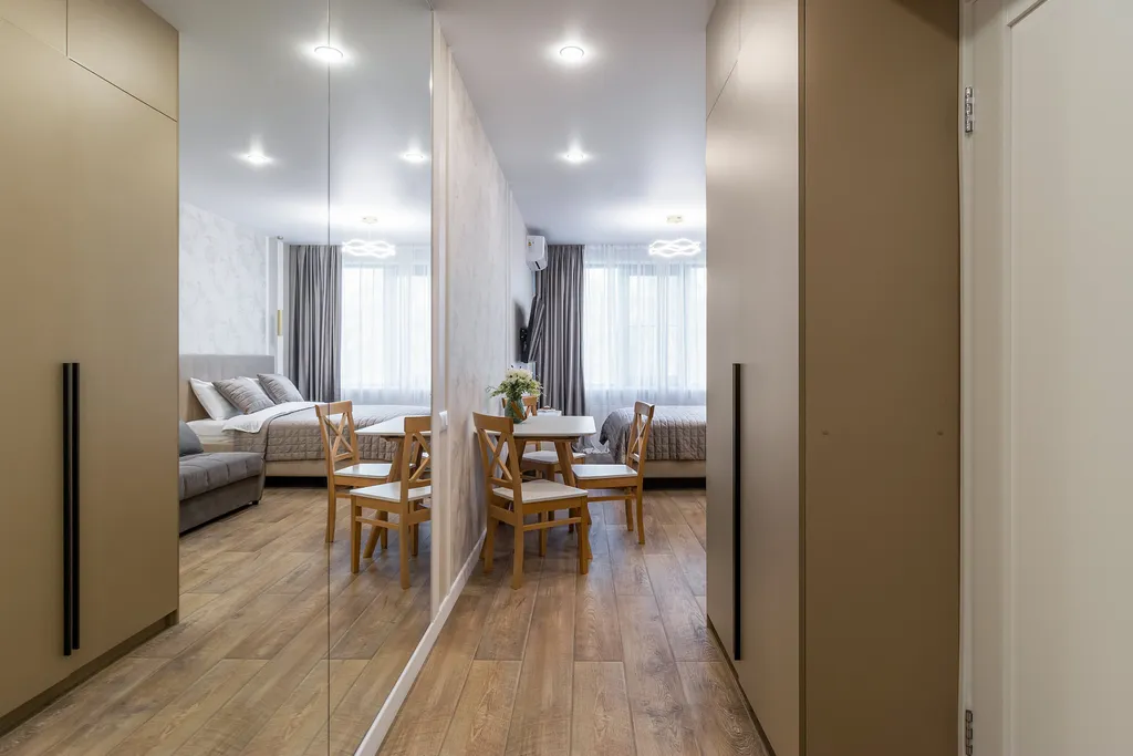 Квартира Квартира Студия Home с видом на лес — Нижний Новгород