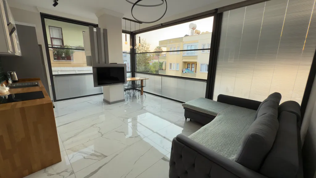 Роскошная Квартира 2+1 у пляжа Клеопатра в центре Аланьи