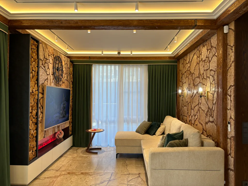 Шале Tech с подогреваемым бассейном и 4 спальнями