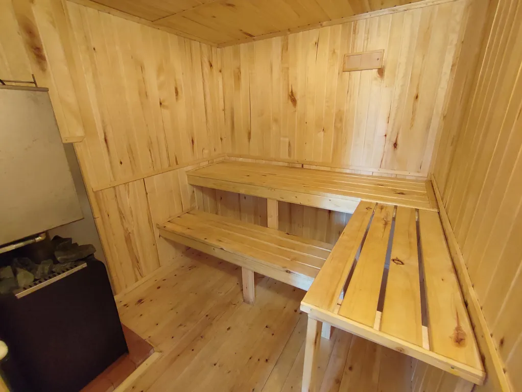 Дом с баней на берегу моря