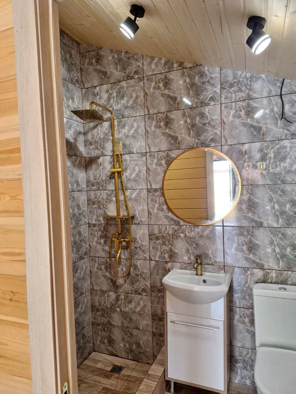 Новый уютный домик в частном гостевом доме Кофейный дворик