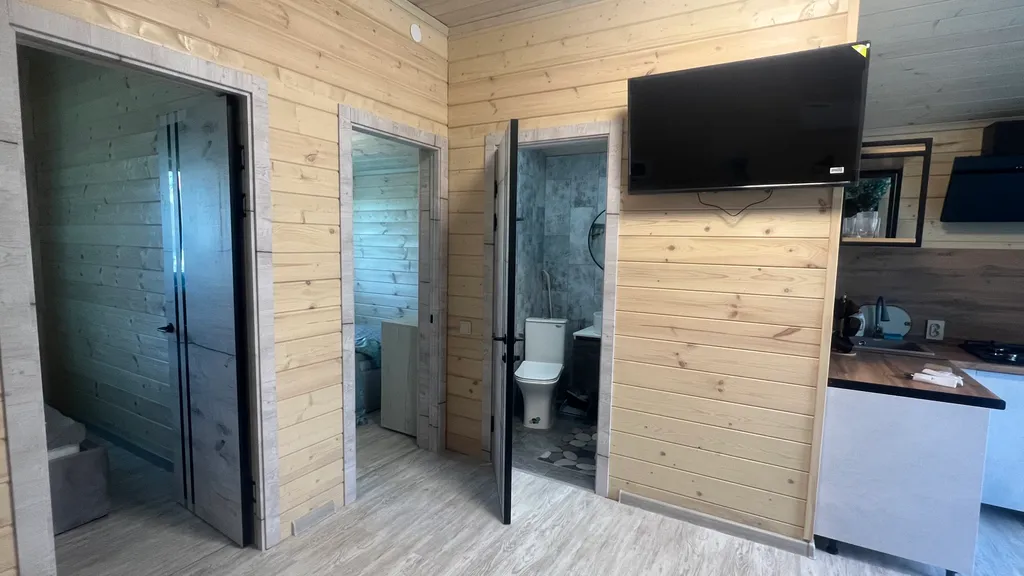 Дом под ключ на 6 спальных мест, 250 метров от моря