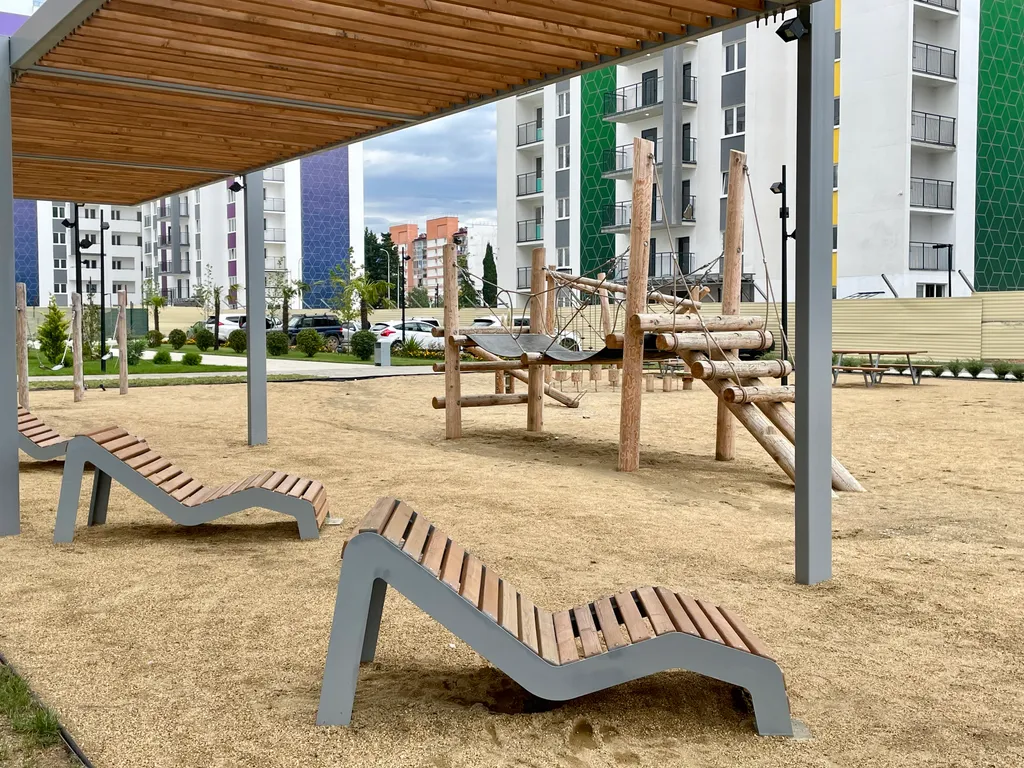 Квартира Квартира Современная и яркая студия Морент в ЖК Фрукты — Сириус