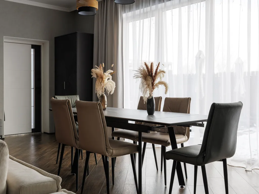 Дом 120m2 — чан, кухня, уличный кинотеатр