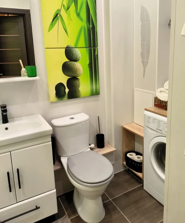 Квартира зелёного цвета