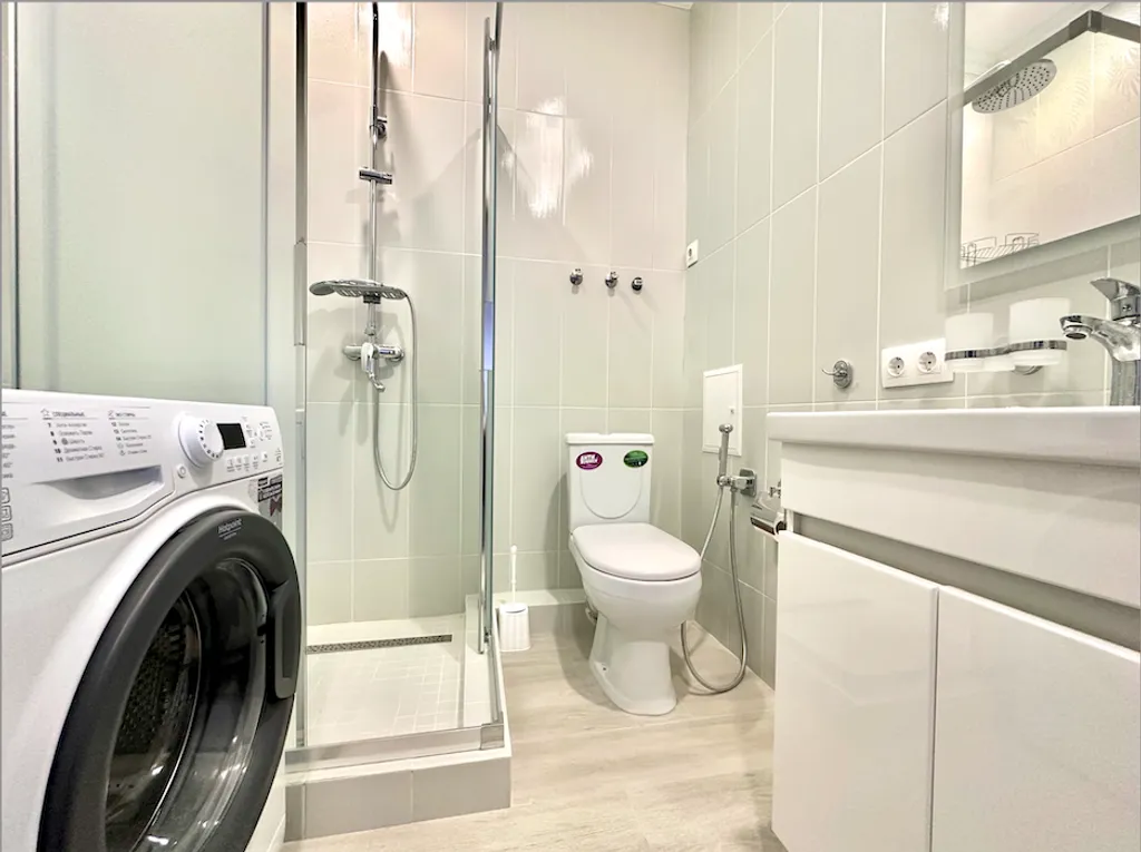 Апартамент Ls-wine and sunset с отдельной спальней с видом на море 5эт