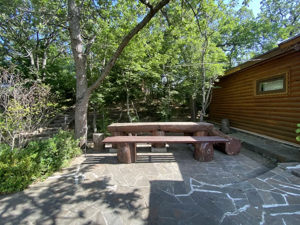 Сруб c бассейном и сауной