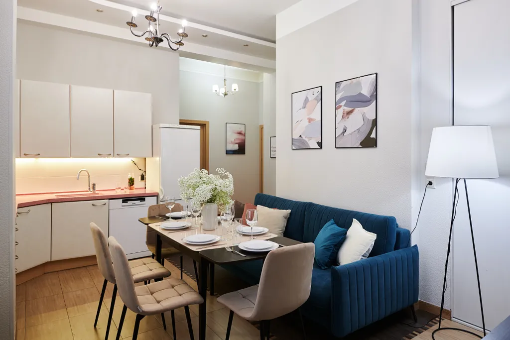 Квартира Квартира Стильная Четверка в Доме на Набережной — Москва