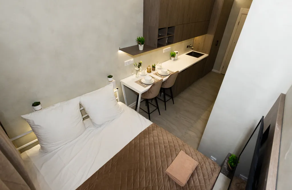 Квартира Уютная студия рядом с лесопарком — аренда посуточно в Москва