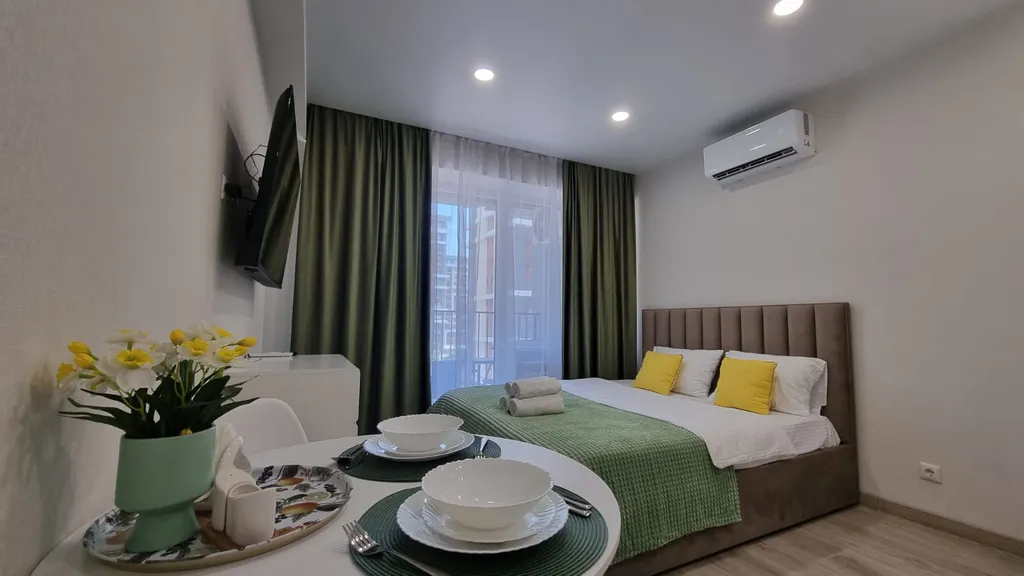 Квартира Новая студия на первой береговой линии — аренда посуточно в Дагомыс