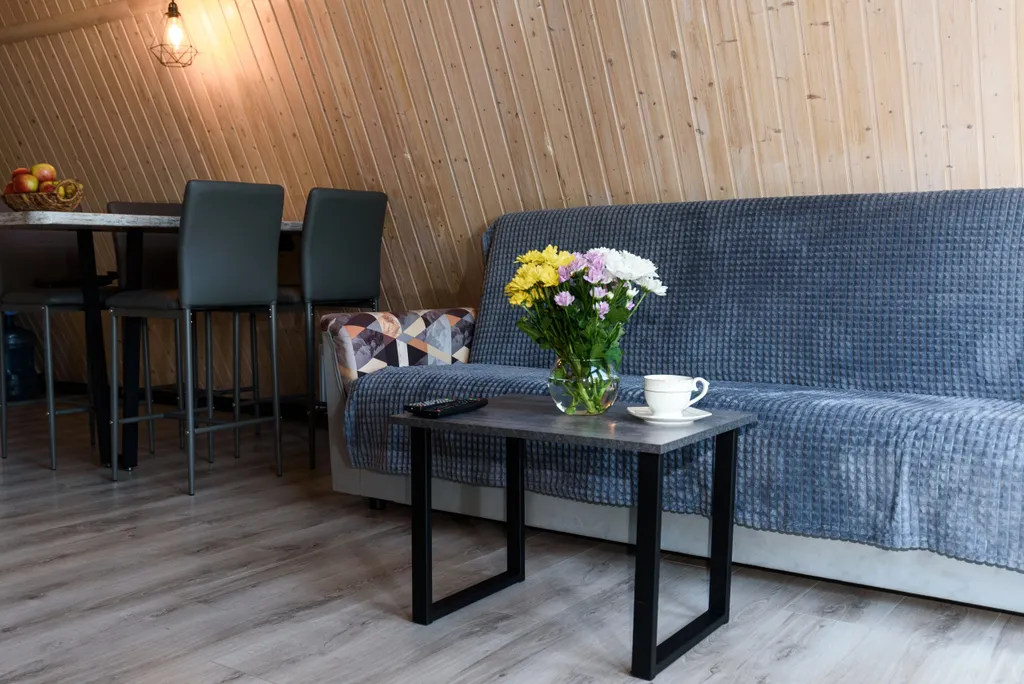 А-фрейм с видом на горы