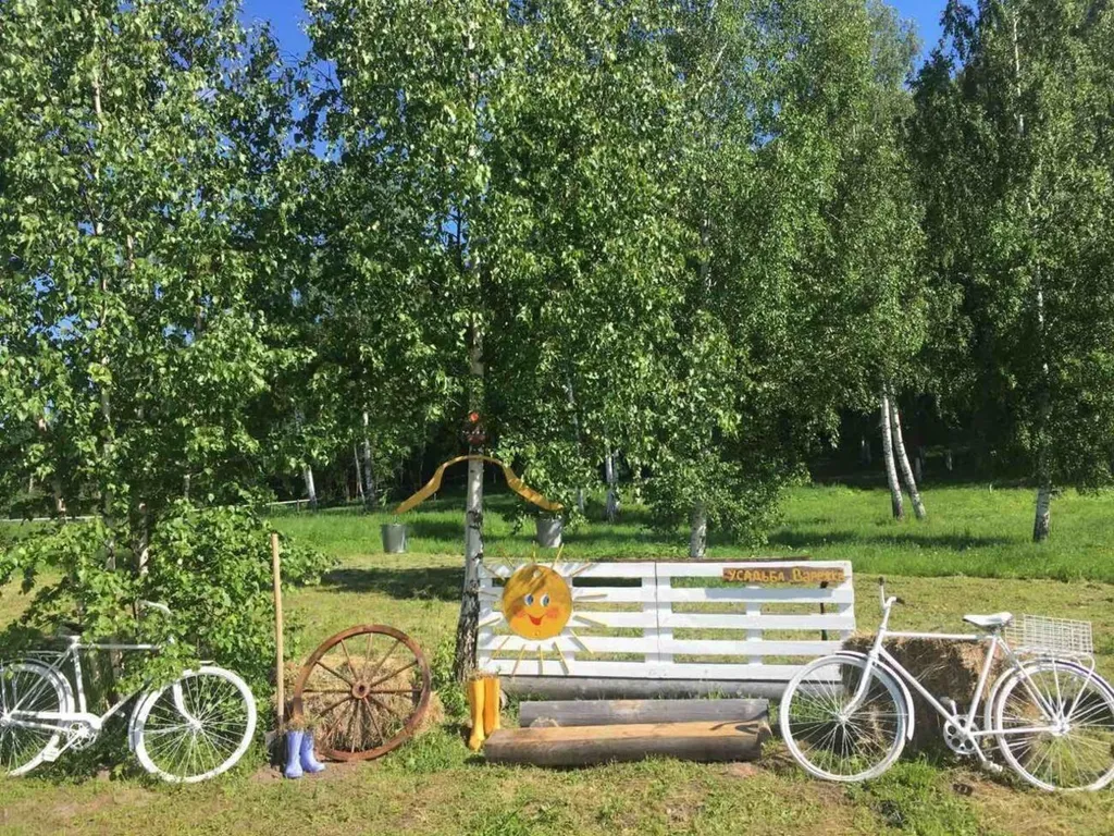 Домик на берегу Оки в сельской усадьбе Варежка