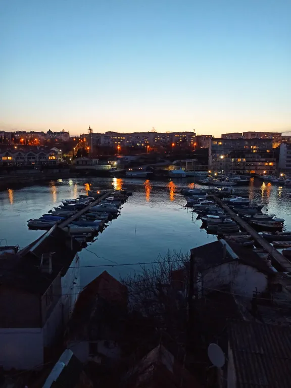 Студия на причале с видом на яхты  и чаек