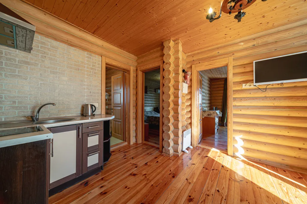 Этаж деревянного сруба