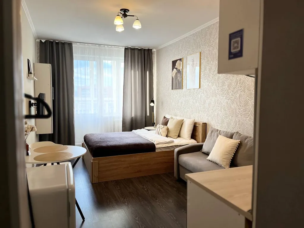 Квартира Квартира Уютная студия на Ярыгинской набережной — Красноярск