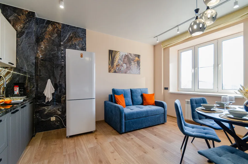 Стильная, дизайнерская квартира на берегу Волги