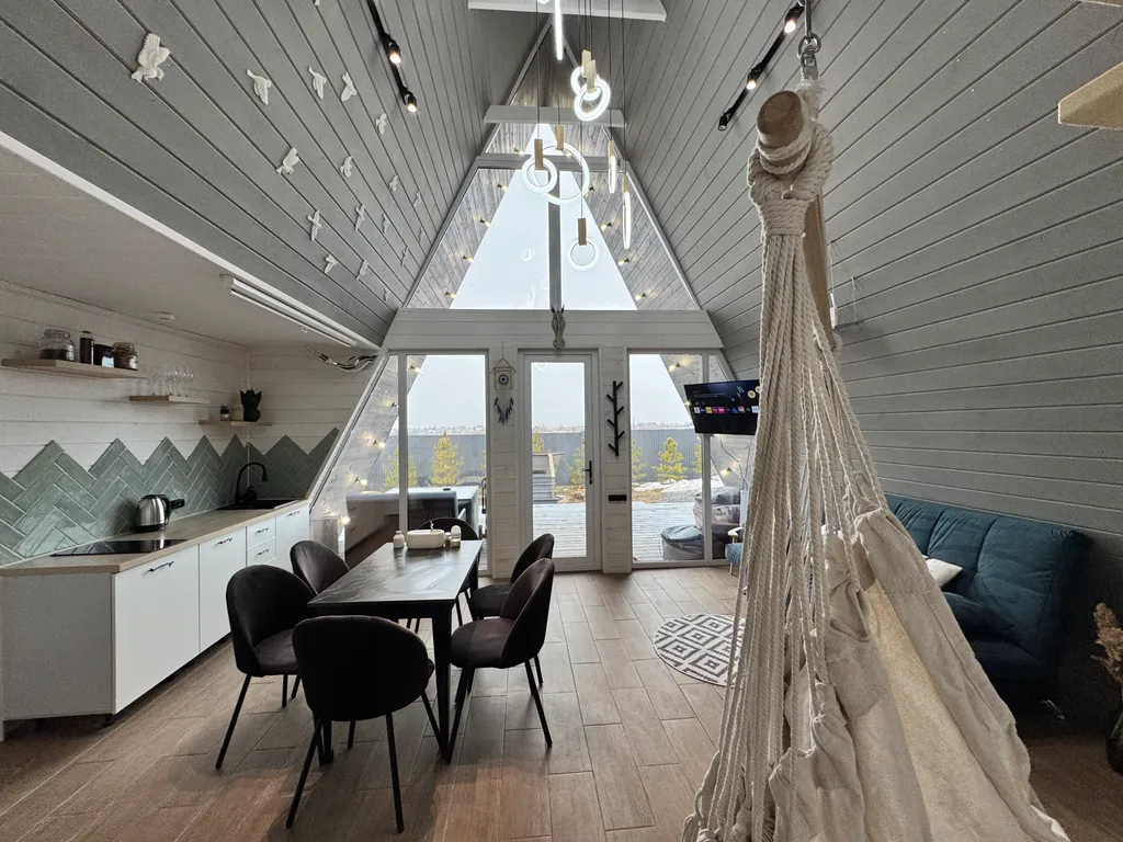 А-фрейм дом из pinterest