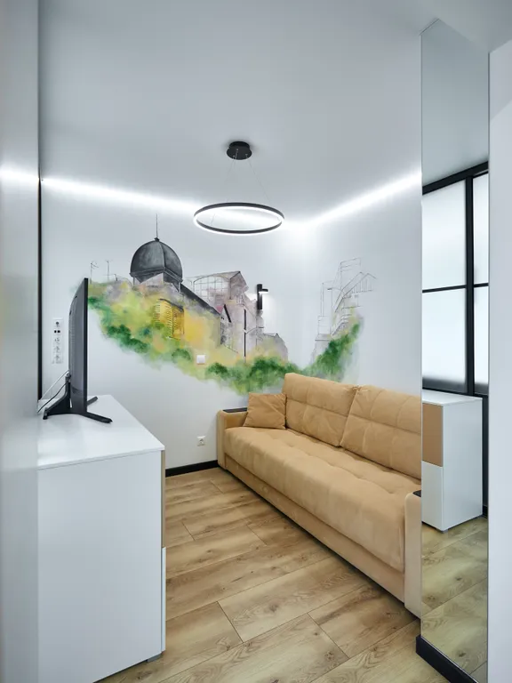 Двухкомнатная квартира на берегу моря