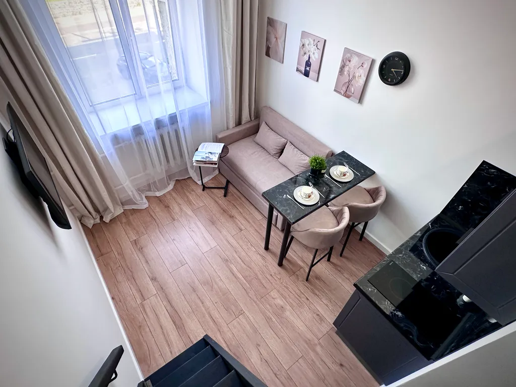 Уютная студия с евроремонтом