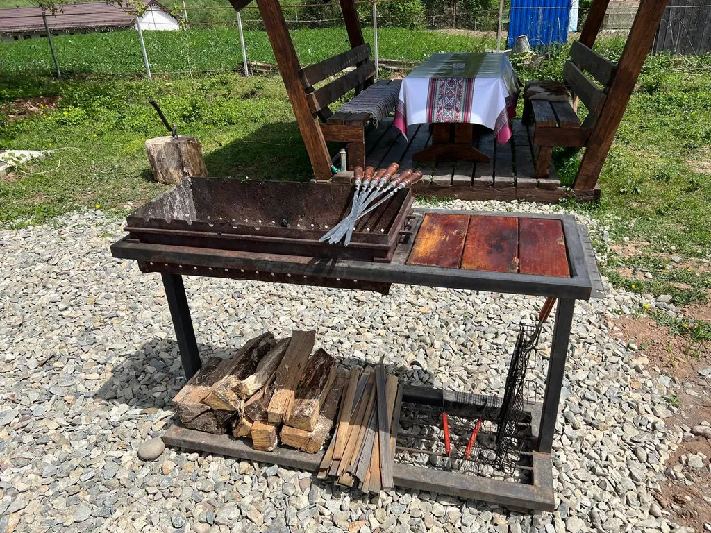 Дом с банным чаном и печью-лежанкой в горах