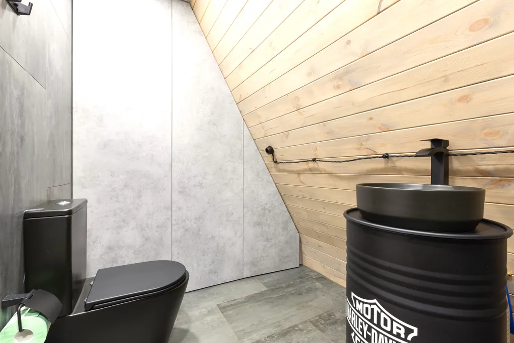 Домик A-Frame с купелью 60 м2