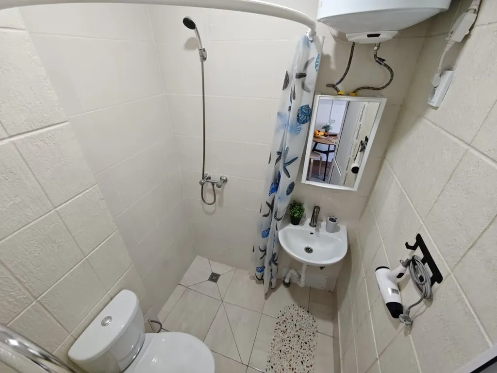 Комфортабельная студия со всем необходимым для двоих гостей