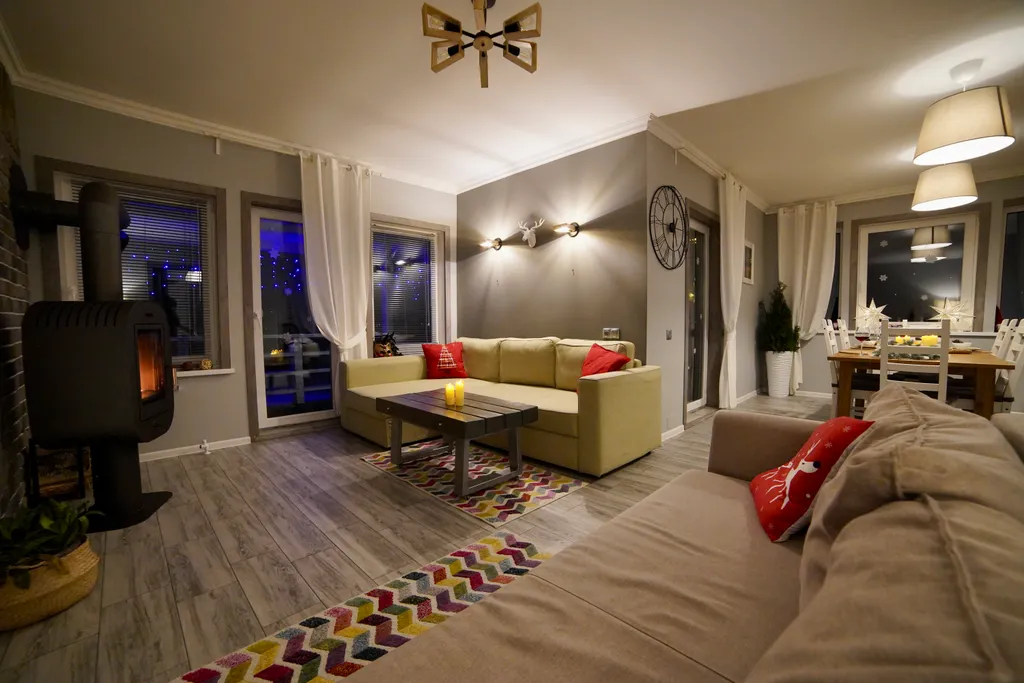 Maurino haus с сауной и камином