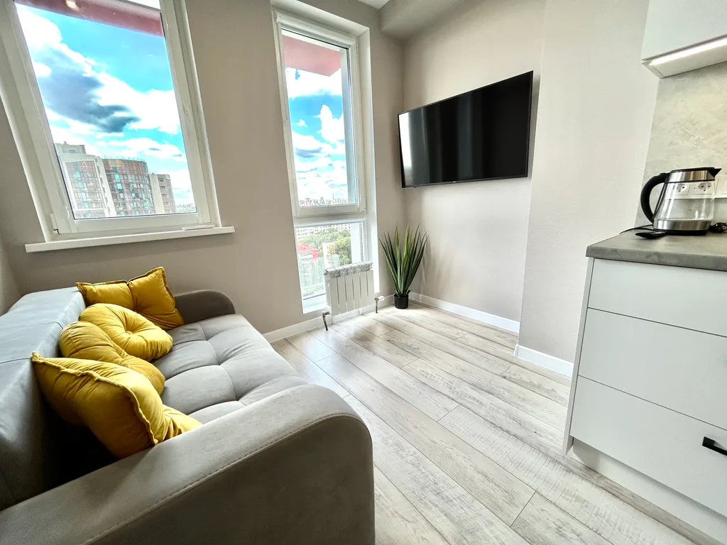 Шикарная квартира в новом доме с видом на город