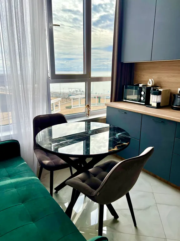 Квартира Квартира Уютная студия с потрясающим видом на море — Геленджик