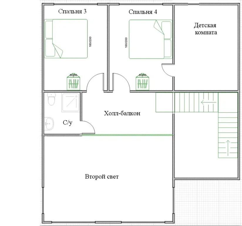 Коттедж Загородный дом с русской баней и множеством развлечений для всей семьи — Лобня