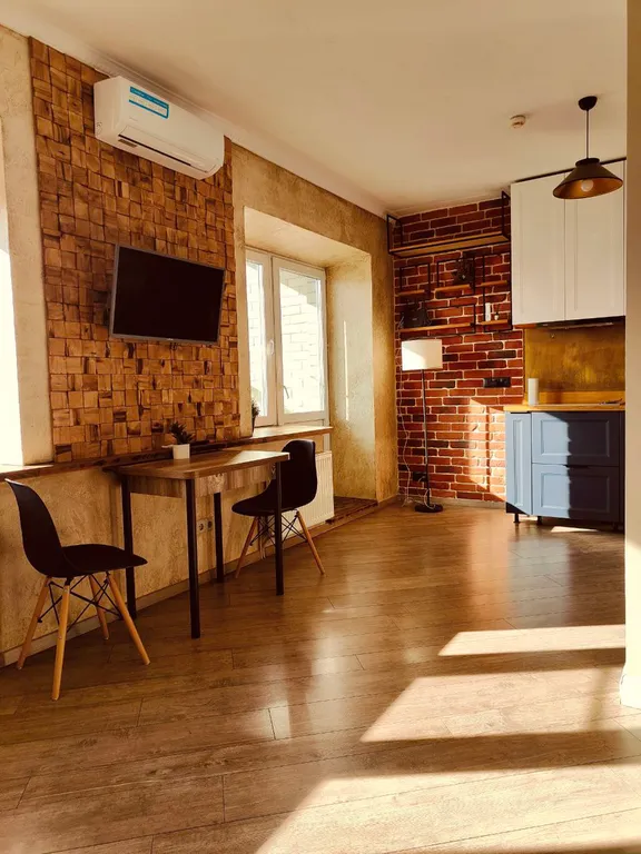 Квартира Студия с дизайнерским ремонтом в центре города — аренда посуточно в Чебоксары