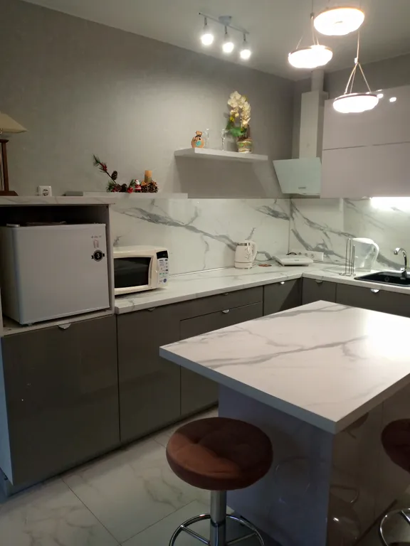 Квартира Уютная и современная квартира-студия у метро Звездная — Санкт-Петербург