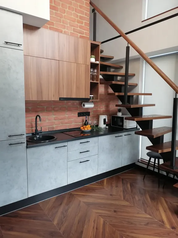 Квартира Двухуровневая квартира с видом на море — Адлер