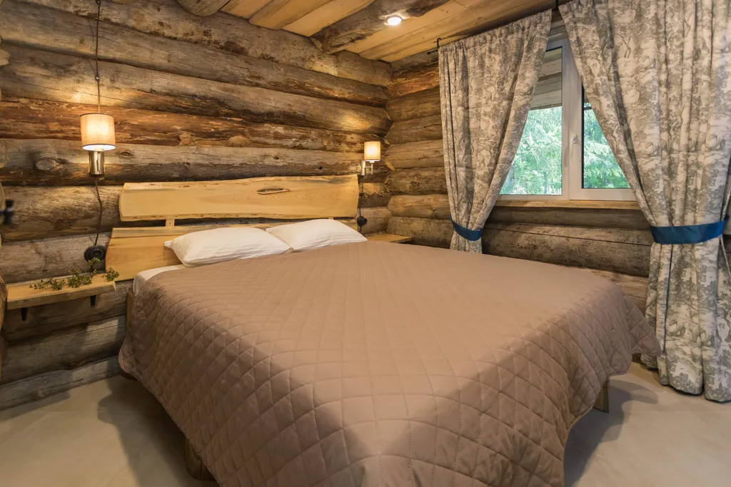 Коттедж из сосны Кело с видом на озеро