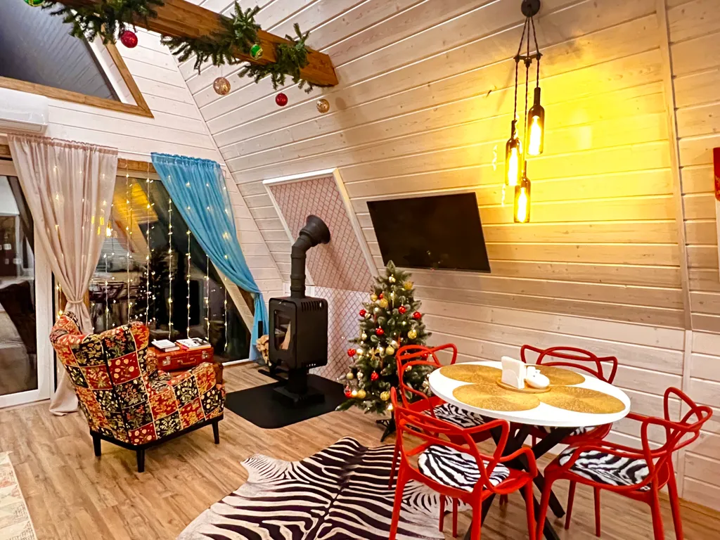 Коттедж Частный дом Art house с камином, купелью и баней — Шишкино