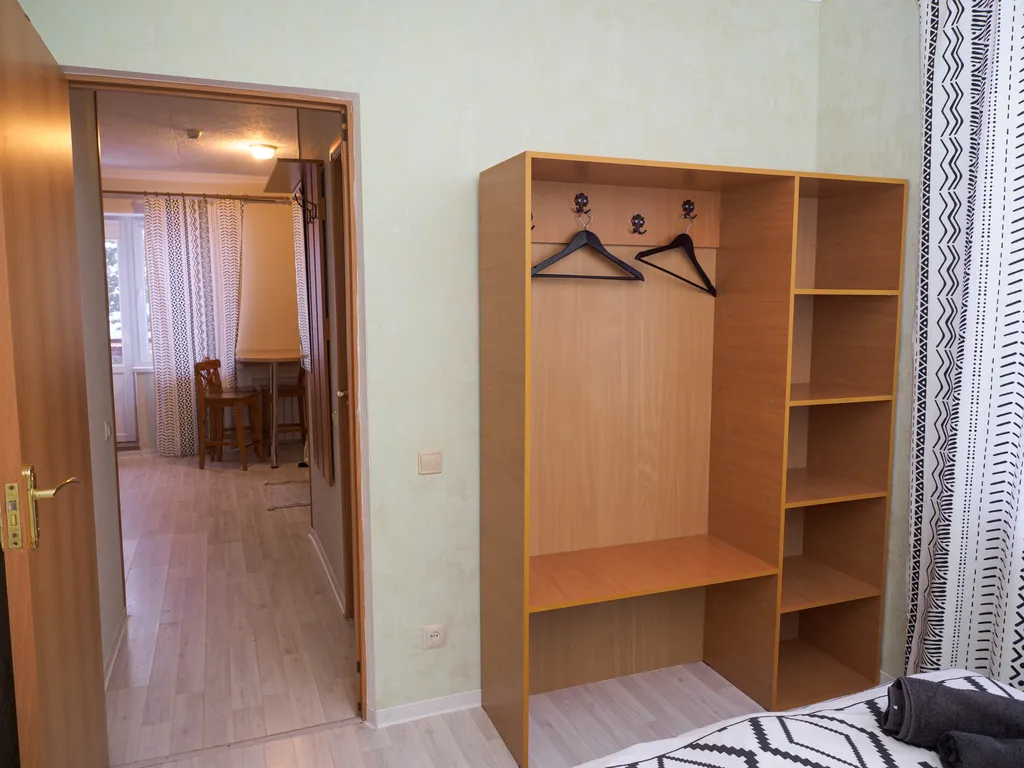 Двухкомнатный номер "Стандарт блок 3+2" с видом на хвойный лес