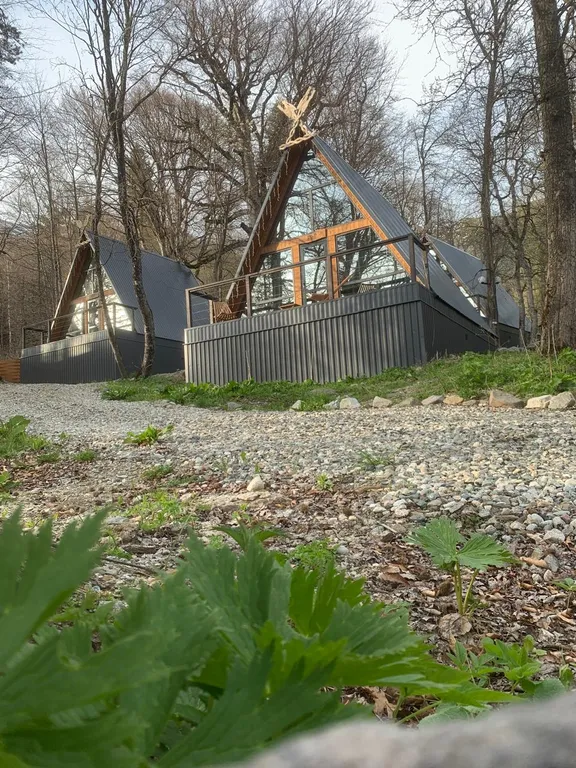 Коттедж Дом в живописном лесу (а-фрейм) — Архыз